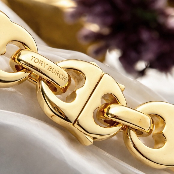 Tory Burch GEMINI LINK NECKLACE in Gold - Picture 6 of 6